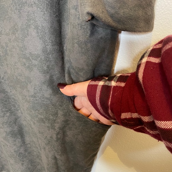 Wi & Co Made in Spain black and grey sweater dress Medium M - Picture 9 of 14